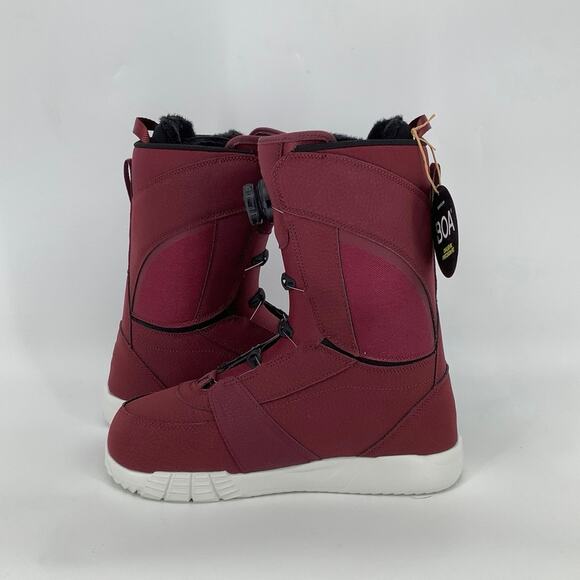 DC Size 9.5 Wine/Black Lotus 2024 Step On Boa Snowboard Boots Insulated P20-2 - Picture 4 of 10